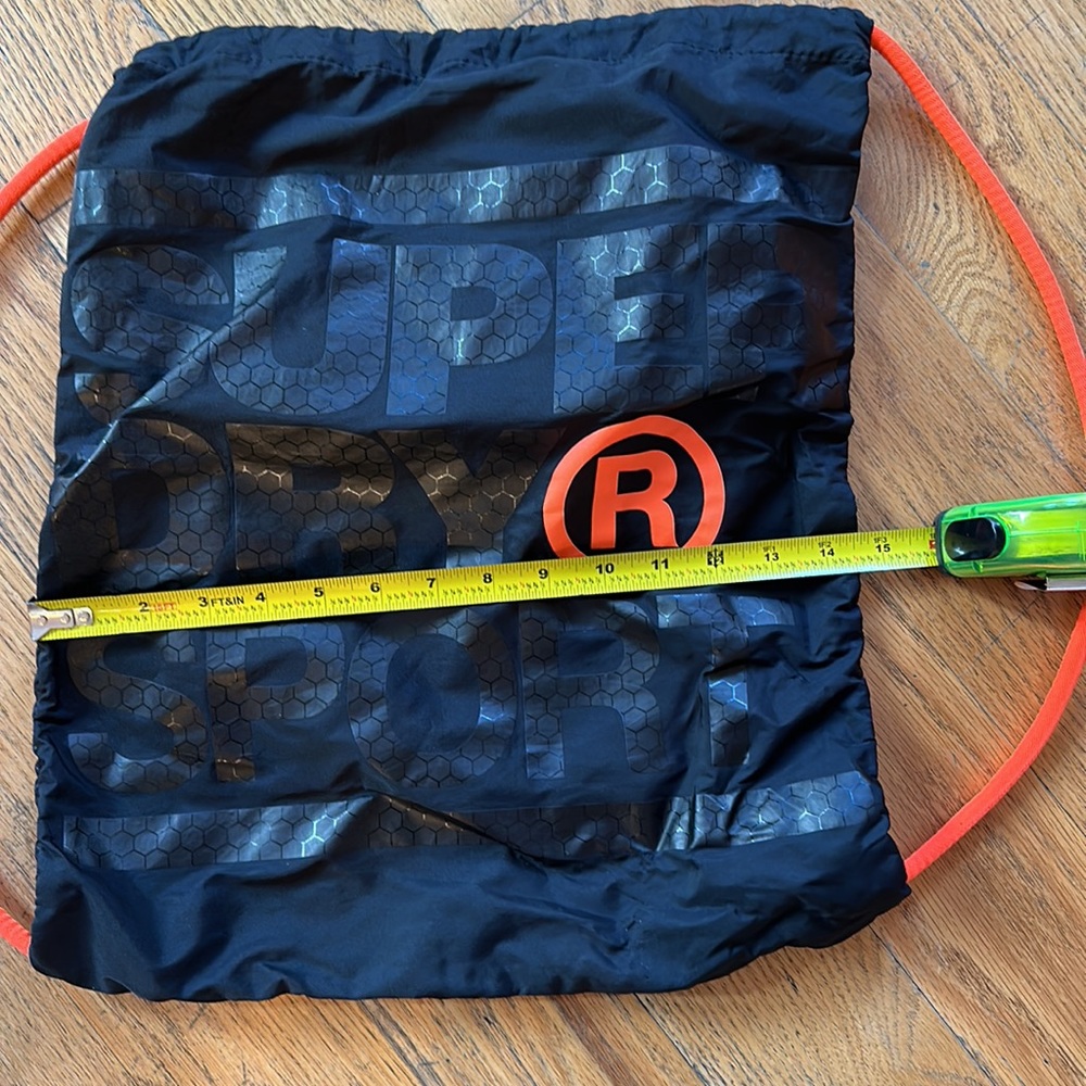 Superdry Drawstring Backpack With Internal Velcro… - image 7